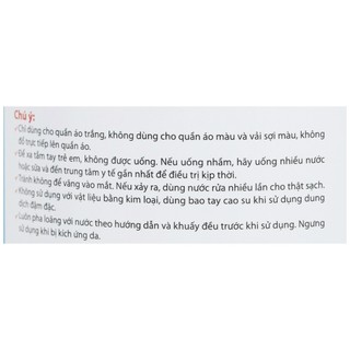 Nước tẩy trắng Javel Swat 1L