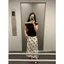 Chân Váy Lụa Bi To Wg,We { Dài 84cm }