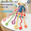 Đồ Chơi Rút Dây Cho Bé GutyKids Đồ Chơi Montessori Gặm Nướu Silicon Giáo Dục Sớm Kết Hợp Vận Động Hình Dáng Đáng Yêu