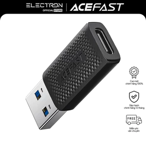 Bộ Chuyển Đổi ACEFAST J2 USB-C Sang USB-A Chuẩn USB 3.0 Nhỏ Gọn Truyền Dữ Liệu Nhanh Tiện Lợi