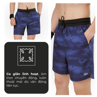 Quần Shorts Thể Thao Nam VELOSAR RSP-60036 – Nhẹ, Nhanh Khô, Co Giãn, Thoáng Mát