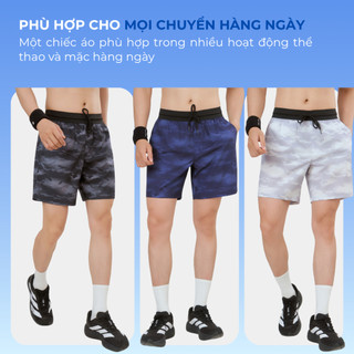 Quần Shorts Thể Thao Nam VELOSAR RSP-60036 – Nhẹ, Nhanh Khô, Co Giãn, Thoáng Mát
