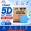 5D Duy Ngọc- Thùng 600 Chiếc Khẩu Trang 3 Lớp Kháng Khuẩn,Chống Bụi Mịn