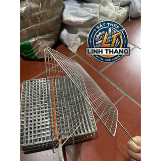 VỈ NƯỚNG size 25cm và size 30cm THAN HOA INOX & KẸP CHẢ NƯỚNG INOX – ĐA DẠNG KÍCH THƯỚC
