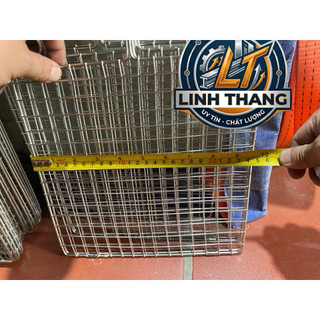VỈ NƯỚNG size 25cm và size 30cm THAN HOA INOX & KẸP CHẢ NƯỚNG INOX – ĐA DẠNG KÍCH THƯỚC