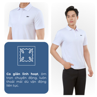 Áo Polo Thể Thao Nam VELOSAR LPS-60001 – Pique Thoáng Khí, Nhanh Khô, Co Giãn
