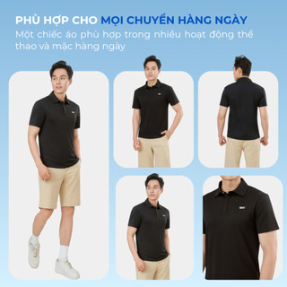 Áo Polo Thể Thao Nam VELOSAR LPS-60001 – Pique Thoáng Khí, Nhanh Khô, Co Giãn