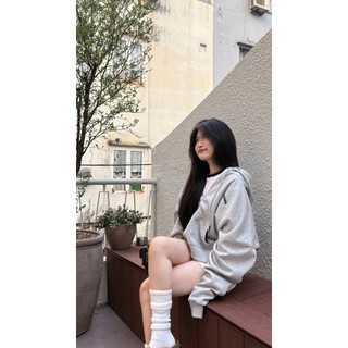 Hoodie Zip Hydra Vải Nỉ 2 Da Form Boxy Khoá Kéo 2 Chiều 350gms