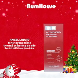 Toner Dưỡng Trắng Da Angel's Liquid Glutathione + Niacinamide Cica Essence 150ml (Màu đỏ)