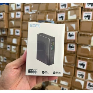 Pin Dự Phòng EOFE G110 10000mAh Cell Li-ion 21700, TypeC PD 20W và QC3.0 22.5W (Đen)