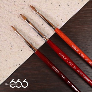 Cọ Nặn Hoa 3D Lông Chồn Kolinsky – Cọ Hoa Cúc Korea Cao Cấp | Lông Chồn Thật 100% Siêu Mịn, Đầu Oval Chuẩn Thegioinai