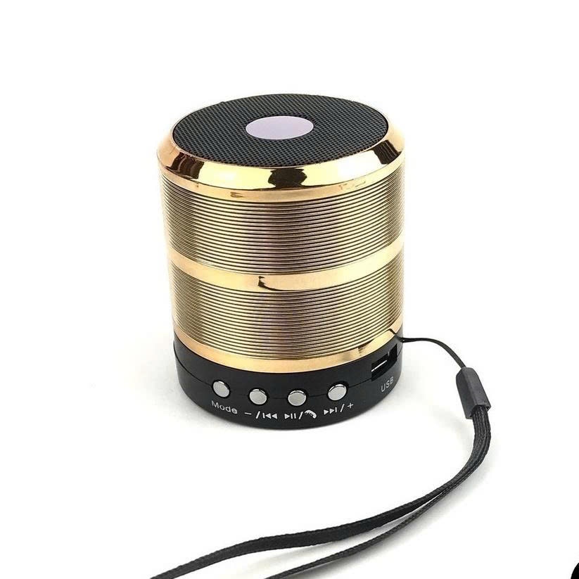 Loa Nghe Nhạc Bluetooth WS-887 Mini Bass Hay Có USB Thẻ Nhớ AUX Nhỏ Gọn Tiện Lợi