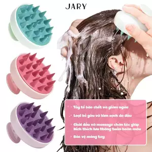 Lược gội đầu massage Jary Scalp Massaging Shampoo Brush (Màu bất kì)