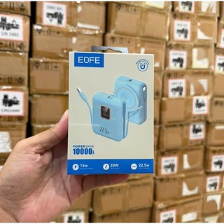 Pin Dự Phòng không dây EOFE G108 10000mAh Magnetic 15W, TypeC PD 20W và QC3.0 22.5W, Kèm 2 cáp sạc ra - Nhất Tín