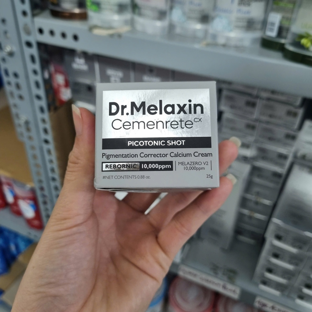 Kem dưỡng trắng, mờ thâm da Dr.Melaxin Cemenrete Picotonic Shot 25g