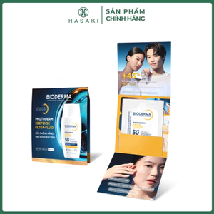 Sữa Chống Nắng Bioderma Phổ Rộng Sample leaflet X Defense 2 sample 4ml Hasaki Sản Phẩm Chính Hãng