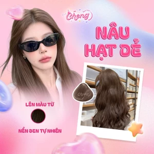 Thuốc Nhuộm Tóc Màu NÂU HẠT DẺ Không Tẩy | Chenglovehair, Chenglovehairs