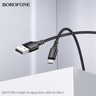Cáp sạc nhanh BOROFONE BX54 cổng MicroUSB, dài 1M