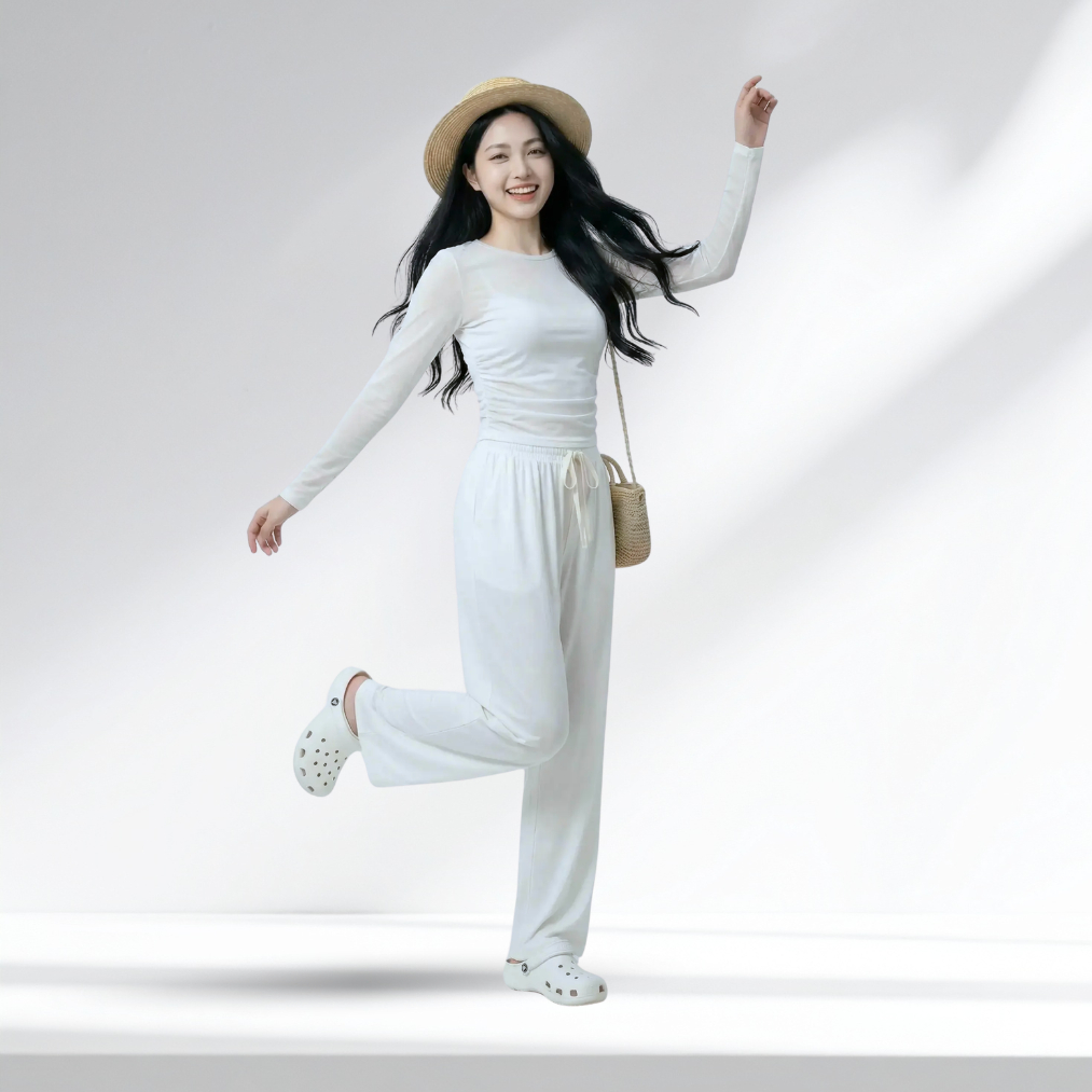 Quần Thun Nữ Cotton Modal Mềm mại, nhẹ tênh, thoáng mát như làn gió biển.
