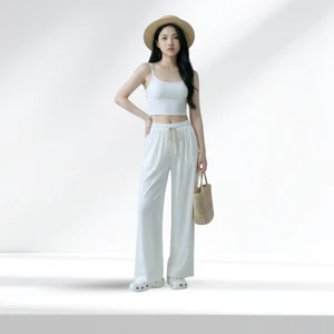 Quần Thun Nữ Cotton Modal Mềm mại, nhẹ tênh, thoáng mát như làn gió biển.