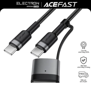 Cáp Sạc & Truyền Dữ Liệu ACEFAST C22-05 USB-C to USB-C Hợp Kim Nhôm Tích Hợp Nam Châm