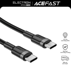 Cáp Sạc Nhanh & Truyền Dữ Liệu ACEFAST C22-03, USB-C to USB-C, 60W