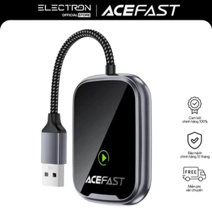 Bộ Chuyển Đổi CarPlay / Android Auto Không Dây ACEFAST QC1 USB-A