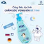 Dung dịch vệ sinh cho bé gái/ trai AQA baby cho bé 0-8 tuổi 250ml của Nga