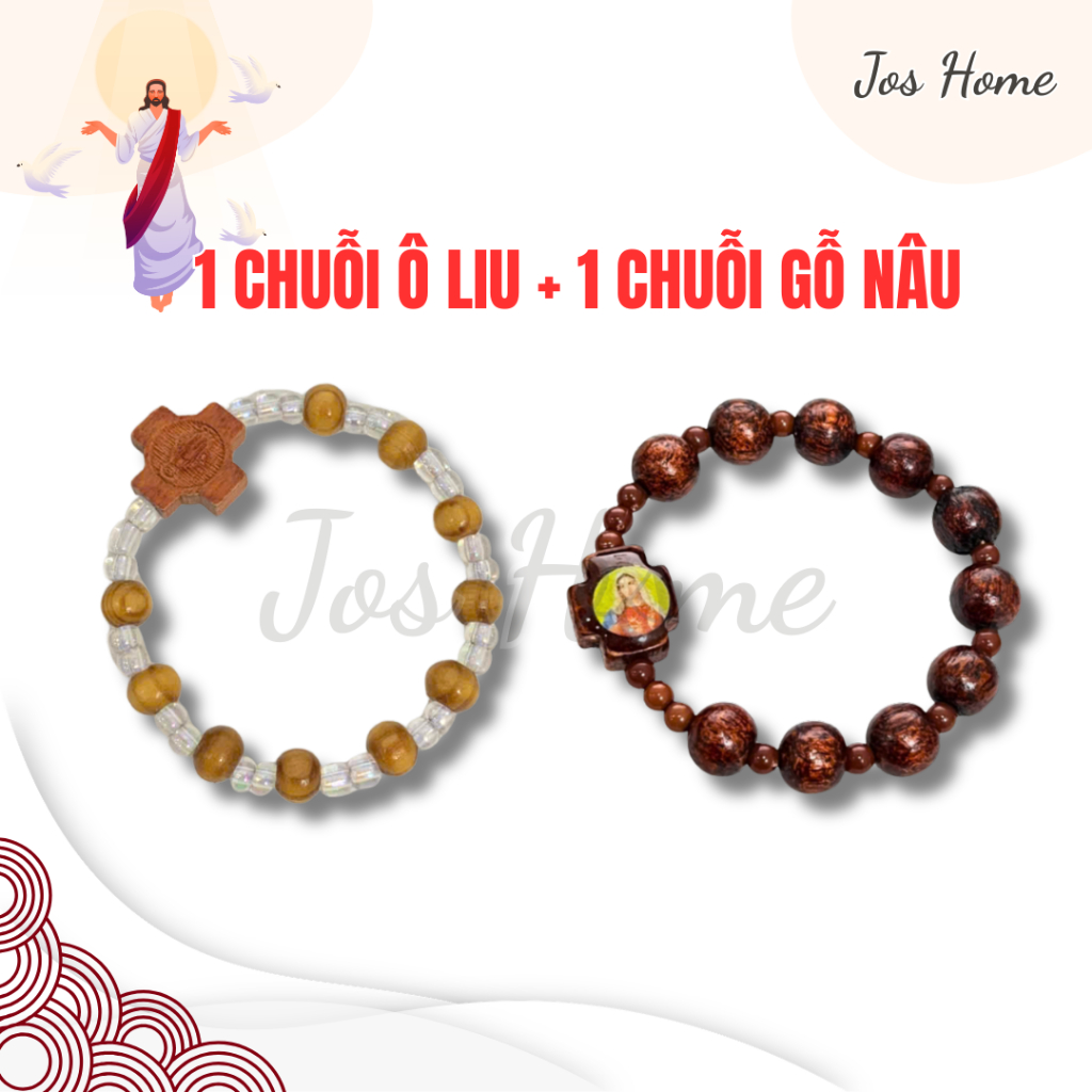 Chuỗi Vòng Tay Gỗ Thiếu Nhi Gỗ Ô Liu, Gỗ Nâu Nhẹ Nhàng Và Ý Nghĩa