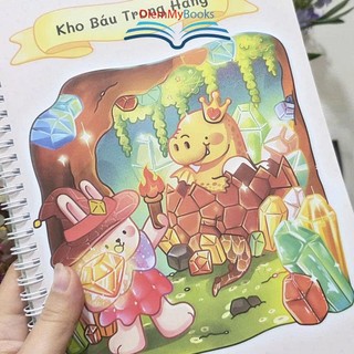 Sách Tô màu - Thế giới phép thuật 80 trang