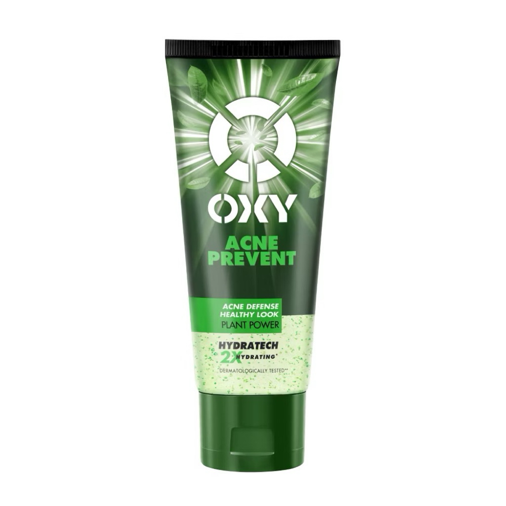 Sữa rửa mặt cho nam Oxy sạch sâu giảm nhờn dạng kem có hạt massage Oxy Deep Wash 100g