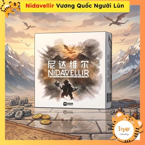 Bộ trò chơi boardgame Nidavellir 3 in 1 kèm 2 bản mở rộng Tigar
