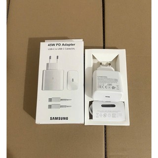 (BH 6T) Bộ Sạc Nhanh Samsung 45W Không đơ không nóng, chuẩn dòng....(phukienmk10)