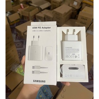 (BH 6T) Bộ Sạc Nhanh Samsung 45W Không đơ không nóng, chuẩn dòng....(phukienmk10)
