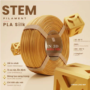 Sợi nhựa 3D PLA SILK | STEM FILAMENT