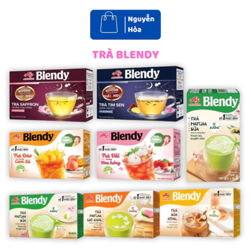 Combo 2 Hộp Trà Hòa Tan Ajinomoto Blendy - Mix Vị Tùy Chọn (Trà Sữa, Trà Trái Cây, Trà Ngủ Ngon)