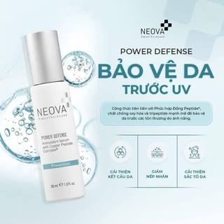 Serum phức hợp peptide đồng cô đặc giúp tăng sinh, tái tạo da đa tầng Neova Power Defense 30ml