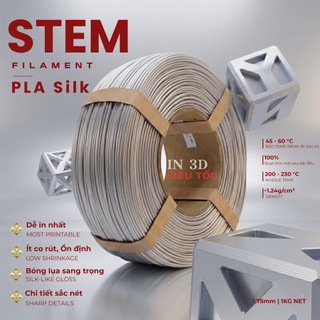 Sợi nhựa 3D PLA SILK | STEM FILAMENT