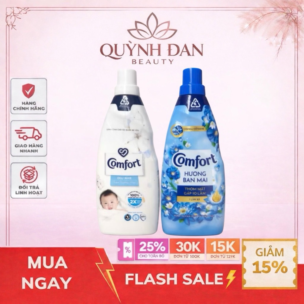 NƯỚC XẢ VẢI COMFORT CHAI 800ML