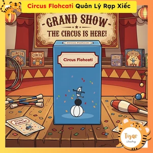 Boardgame Circus Flohcati Xiếc Bọ Chét