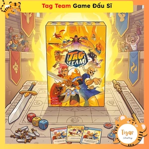 Boardgame Tag Team bản tiếng Anh Trò chơi đối kháng game thùng