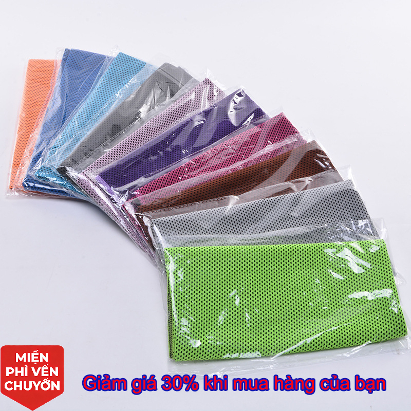 Khăn làm mát thể thao, chống nóng, bền đẹp, mua sỉ giá tốt, ưu đãi đặc biệt