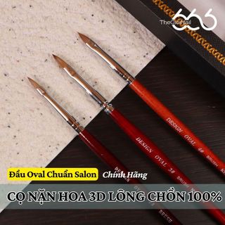 Cọ Nặn Hoa 3D Lông Chồn Kolinsky – Cọ Hoa Cúc Korea Cao Cấp | Lông Chồn Thật 100% Siêu Mịn, Đầu Oval Chuẩn Thegioinai