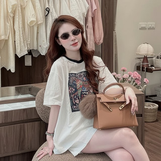 Set đồ nữ mặc nhà form rộng áo thun quần short cotton mềm mát trẻ trung dễ mặc hằng ngày