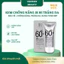 Kem Chống Nắng JR JOJOROSE SPF60+ PA+++ Dưỡng Ẩm, Nâng Tone, Phù Hợp Mọi Loại Da 60g - Mặt Nạ B5 Cấp Ẩm, Trắng Sáng