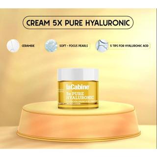[Hàng công ty] Kem Dưỡng Ẩm, Giảm Nếp Nhăn Lacabine 5x Pure Hyaluronic Cream 50ml