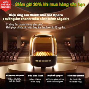 LOA BLUETOOTH GLASS 5 MINI | Âm Thanh Rạp Hát | IPX6 | Pin 12 Giờ | Dành Cho Tiệc Tùng, Du Lịch