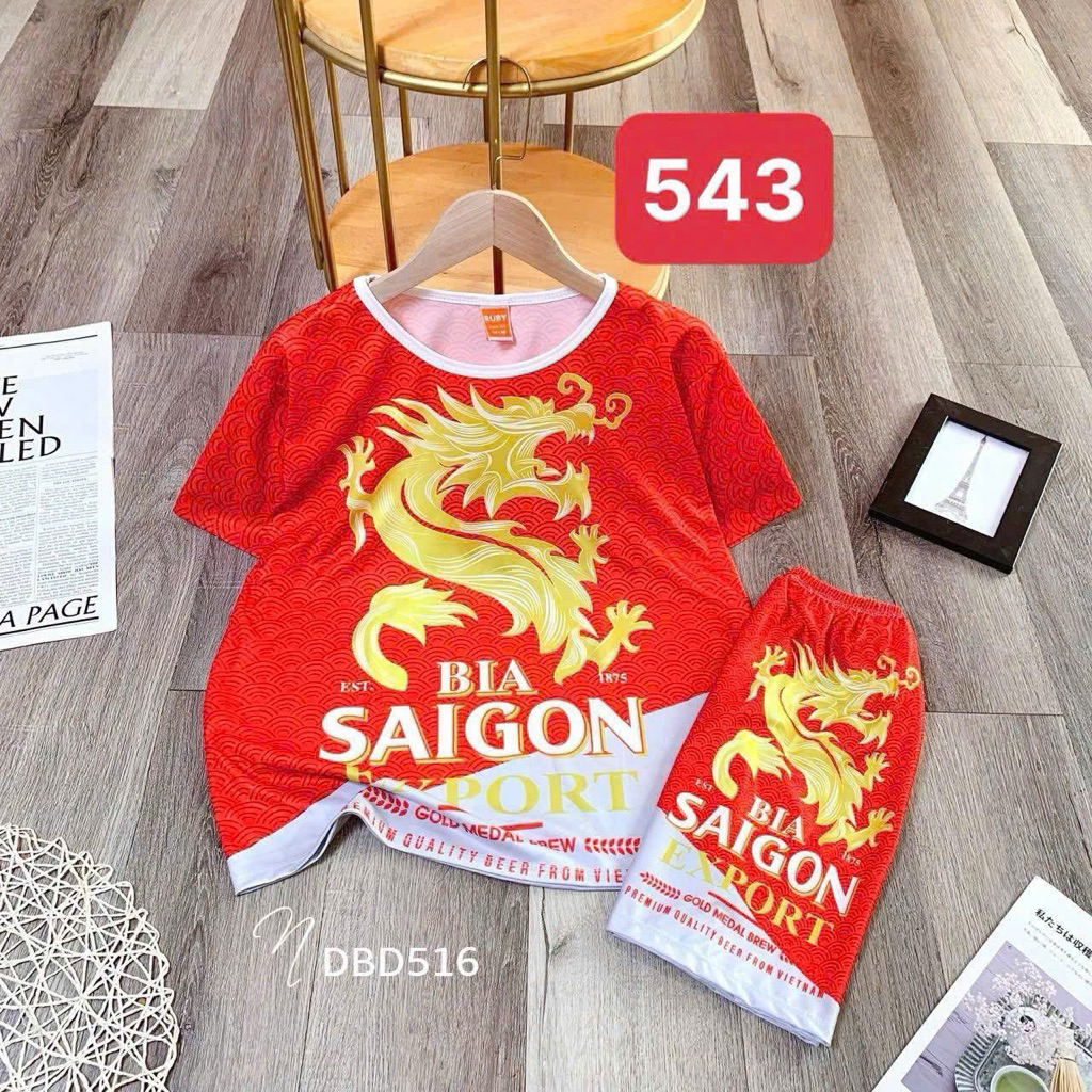 Bộ Bia Sài Gòn đỏ size 7-75kg