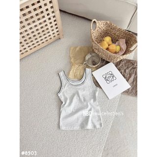 Áo 2 dây viền chỉ 8903 co giãn