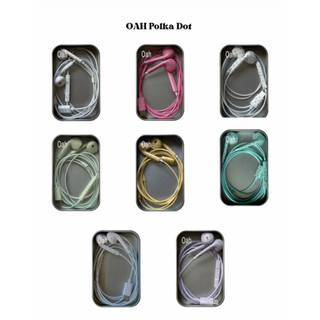 Tai nghe dây Oah Polka Dot (Star) Earphones - Sẵn Hoả Tốc